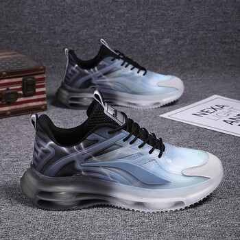 特步(xtep)同类型大码46男鞋秋季新款气垫减震透气运动鞋休闲跑步鞋男