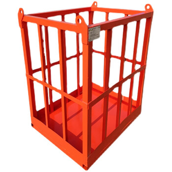 邦之丝五金可定制吊车吊篮吊框起重机专用吊车框高空作业篮站人工作筐