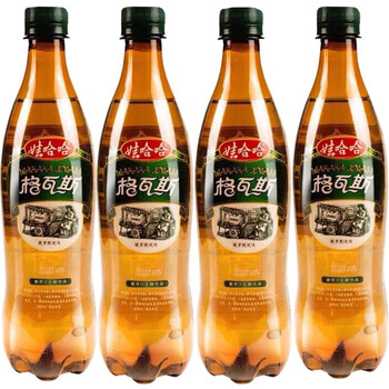 盏炯格瓦斯饮料600mlx612瓶整箱啤酒风味碳酸可乐饮品大瓶格瓦斯600ml