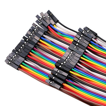 丢石头 杜邦线 公对公/公对母/母对母40cm 各4排 单排40根 彩排线PCB跳线面包板飞线电子连接线 丢石头 杜邦线 公对公/公对母/母对母40cm 各4排 单排40根 彩排线PCB跳线面包板飞线电子连接线