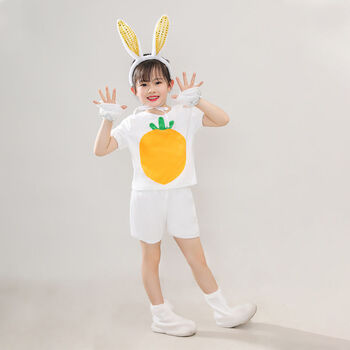 动物演出服幼儿园孩子表演小兔子服兔子舞蹈服幼儿服卡通小兔子装扮