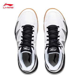 李宁羽毛球鞋情侣款无痕羽毛球训练鞋AYTT025 标准白/黑色-1 39 李宁羽毛球鞋情侣款无痕羽毛球训练鞋AYTT025 标准白/黑色-1 39