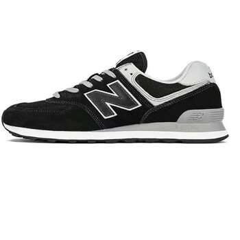 new black one联名新款百伦574lgi运动鞋男女网面透气鞋复古跑步鞋鞋