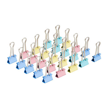 晨光25mm彩色长尾夹 金属票据夹 Eplus系列办公燕尾夹48只/筒 5筒装 ABS92741 晨光25mm彩色长尾夹 金属票据夹 Eplus系列办公燕尾夹48只/筒 5筒装 ABS92741