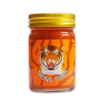 tiger白虎牌老虎油kingtiger泰虎油关节脊椎腰椎疼痛 金虎膏 50g*1瓶