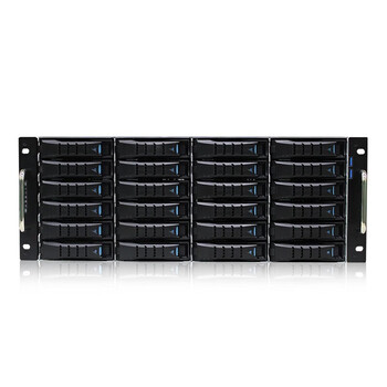 TOPAVID TP6436-10G万兆光纤nas存储服务器 216TB企业级存储容量 36盘位机架式磁盘阵列共享网络存储	