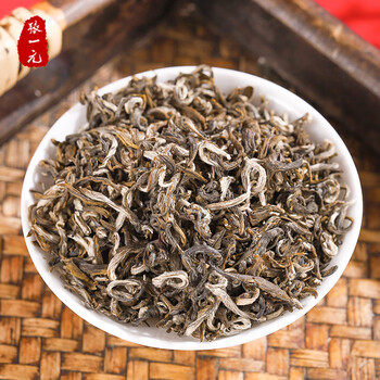 张一元茶叶茉莉花茶特级浓香白毛猴罐装配手提袋125g 礼赠年货送礼礼品