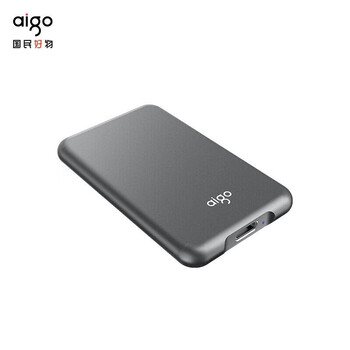 爱国者（aigo）500GB移动固态硬盘 (PSSD) S7 Type-c USB3.2 ssd固态硬盘 读速高达520MB/s 轻薄小巧便携