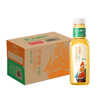 农夫山泉东方树叶茶饮料500ml*15瓶整箱茉莉花茶青柑普洱乌龙无糖0卡0