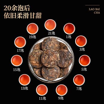 福东顺福鼎白茶 老寿眉白茶紧压小茶饼 果香茶叶自己喝送礼罐装500g