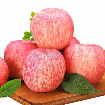 脆甜多汁冰糖心时令新鲜水果生鲜苹果大精选红富士8斤装礼盒装随机