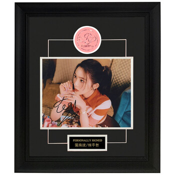 裴珠泫irene亲笔签名照片裱框sa证书redvelvet成员queendom相框不易