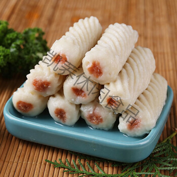 鱼豆腐鱼味海鲜丸子速冻火锅食材烧烤串串 5斤鱼味卷约165个