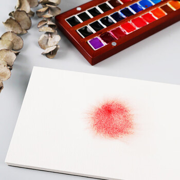 马蒂尼布格罗单张水彩纸8K棉浆中粗纹理画纸10张美术专用袋装300g380×270mmFE-008