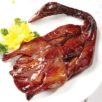 怀化馆酱板鸭特辣湖南特产酱板鸭手撕酱板鸭整只 酱板鸭【中辣】350克