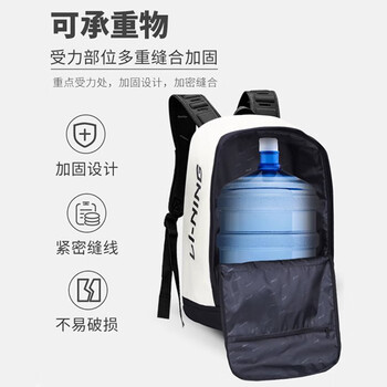 李宁双肩包书包男高中大学生大容量篮球训练户外运动休闲旅行背包