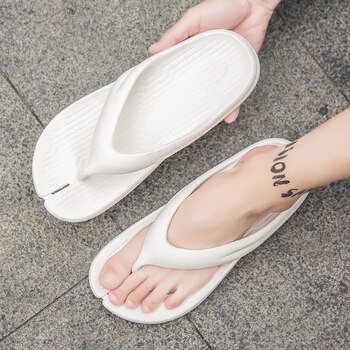 乔丹中国专卖高级感人字拖男士2022夏季外穿踩屎感户外防滑防臭沙滩