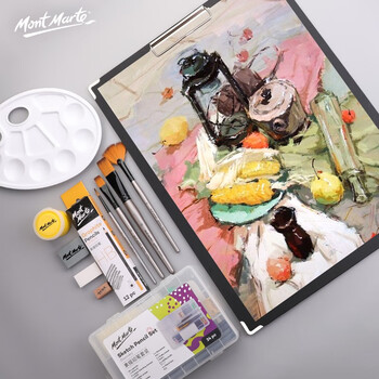 蒙玛特(Mont Marte)速写板 素描画板6k儿童美术速写夹铅笔炭笔绘画板学生初学者写生画板画画板B-HJ-010 速写 马克笔绘画 蒙玛特(Mont Marte)速写板 素描画板6k儿童美术速写夹铅笔炭笔绘画板学生初学者写生画板画画板B-HJ-010 速写 马克笔绘画