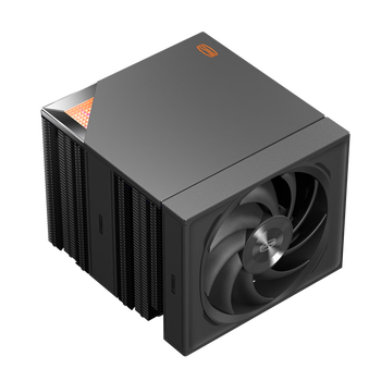 超频3（PCCOOLER）RZ820 8热管CPU风冷散热器（290W/巨型双塔/航空铝ARGB磁吸顶盖/14CM大风扇/聚合铜底）