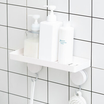 无印良品(MUJI)真空吸盘收纳系列 浴室置物架 免打孔壁挂洗漱台厕所吸盘收纳盒 无印良品(MUJI)真空吸盘收纳系列 浴室置物架 免打孔壁挂洗漱台厕所吸盘收纳盒