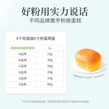 丙田 纯化魔芋粉150g 代餐饱腹魔芋精面粉烘焙膳食纤维粉冲泡固体饮料
