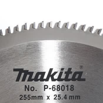 牧田（MAKITA）铝合金锯片切割片铝材用10寸锯片切割机255mm120齿 P-68018