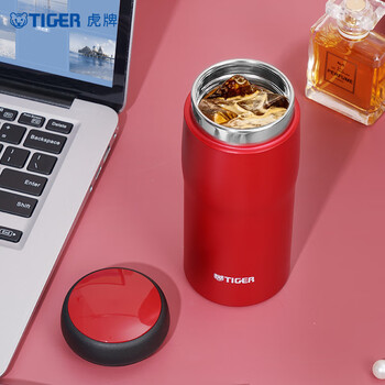 虎牌(TIGER)不锈钢保温保冷原装进口水杯MJA-B036-RMT深红色360ML 虎牌(TIGER)不锈钢保温保冷原装进口水杯MJA-B036-RMT深红色360ML