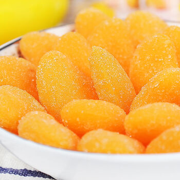 味软糖水果汁夹心软糖休闲零食品喜糖果年货批发小芒果糖500克主播