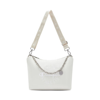 Champion冠军单肩包25秋冬新款幸运饼干休闲斜挎包潮流 米白 均码