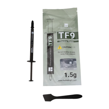Thermalright(利民) TF9(1.5g)(散热配件/CPU散热膏/1.5g装/导热系数14/笔记本导热膏/附带利民刮刀)