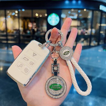 钥匙套揽胜极光发现运动版星脉发现神行卫士捷豹壳包扣女简约路虎a款