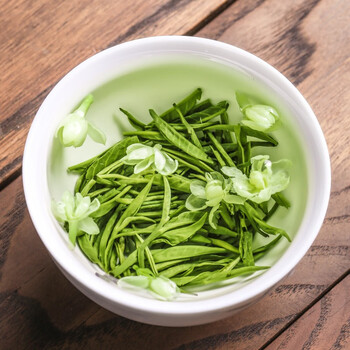 福茗源茉莉花茶茉莉毛尖 特级七窨一提2026新茶叶礼盒20罐100g端午礼盒