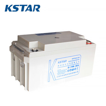科士达（KSTAR）12V65AH固定性密封免维护蓄电池6-FM-65适用于UPS不间断电源