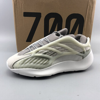 耐尅联名莆田椰子鞋700v3男女运动鞋夏季潮鞋700v3灰绿偏小一码36