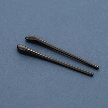 mincity定脚套框架眼镜脚套大号成人眼镜防滑套运动款8643黑色分左右