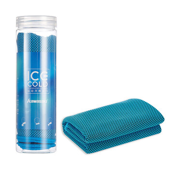 川崎KAWASAKI冷感冰凉运动毛巾健身凉爽降温消暑吸汗速干冰感毛巾