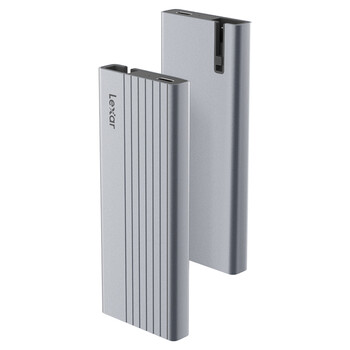 雷克沙(Lexar)M.2 NVMe/SATA双协议移动硬盘盒 Type-C 3.2接口 笔记本电脑外接SSD固态硬盘 磁吸收纳线材 雷克沙(Lexar)M.2 NVMe/SATA双协议移动硬盘盒 Type-C 3.2接口 笔记本电脑外接SSD固态硬盘 磁吸收纳线材
