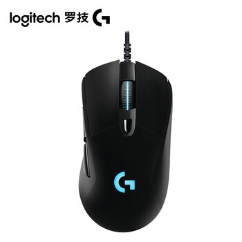 罗技 有线鼠标 G403升级电竞游戏人体工学可配重编程 G403 HERO