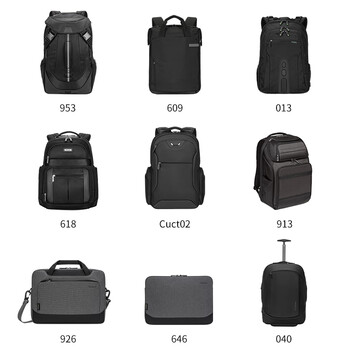 TARGUS泰格斯双肩电脑包15.6英寸商务背包轻便书包笔记本包潮流 黑 013