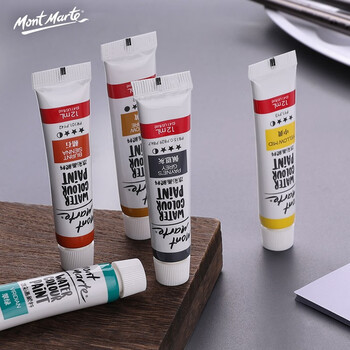 【全网低价】蒙玛特(Mont Marte)水彩颜料24色12ml 水彩画套装儿童美术画画可水洗颜料 色彩颜料学生绘画透明颜料PMHS0049美术写生 【全网低价】蒙玛特(Mont Marte)水彩颜料24色12ml 水彩画套装儿童美术画画可水洗颜料 色彩颜料学生绘画透明颜料PMHS0049美术写生