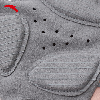 安踏（ANTA）健身手套男女运动骑行半指单杠引体向上撸铁器械防滑护手 粉M码