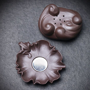 吉事佳(jishijia)紫砂茶漏泡茶器茶滤茶具配件茶隔茶叶过滤器茶漏网滤