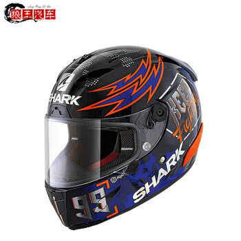 头盔赛道盔分体式eps鲨鱼赛车跑车男女四季碳纤维洛伦佐99号洛伦佐