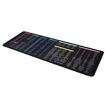 灵蛇（LINGSHE）鼠标垫 900*400*2 超大加厚办公游戏鼠标垫 学生桌垫 精密锁边 P31 快捷键 