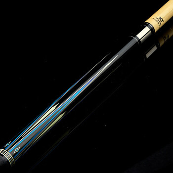 CUPPa台球杆DL-Z黑八大头黑8球杆中式八球美式九球杆中头桌球杆11.8mm