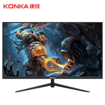 康佳（KONKA）31.5英寸 高清HDMI 微边框显示器 HDR 出厂校色 支持壁挂 家用办公游戏电脑屏幕 KM3219