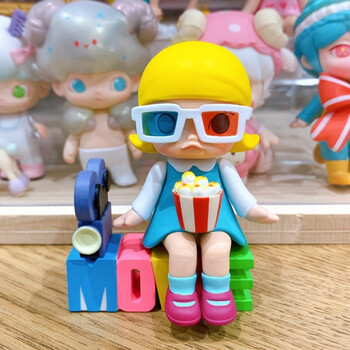 molly的一天单个molly茉莉的一天盲盒确认款手办摆件电影时光开盒未拆