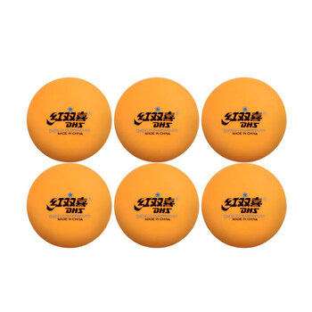 红双喜(DHS)赛顶黄一星俱乐部专用乒乓球训练大包装120只装