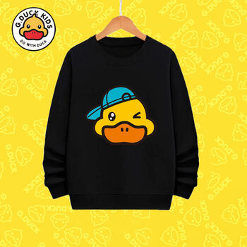 小黄鸭gduckkids童装男童女童卫衣新款春秋款学院中大童小孩洋气上衣