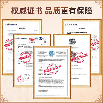 宝威玛（BVGMAV）英国玻璃杯 茶水分离带盖双层隔热透明玻璃高档高颜值泡茶水杯子